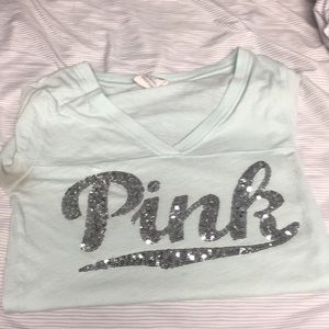 VS pink shirt